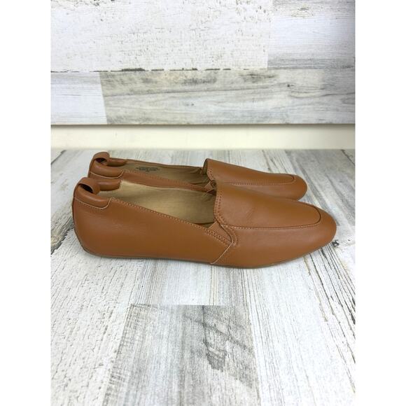 Talbots Women’s 10 Jessie Gore Nappa Leather Slip-On Driving casual Loafers New - Picture 4 of 7